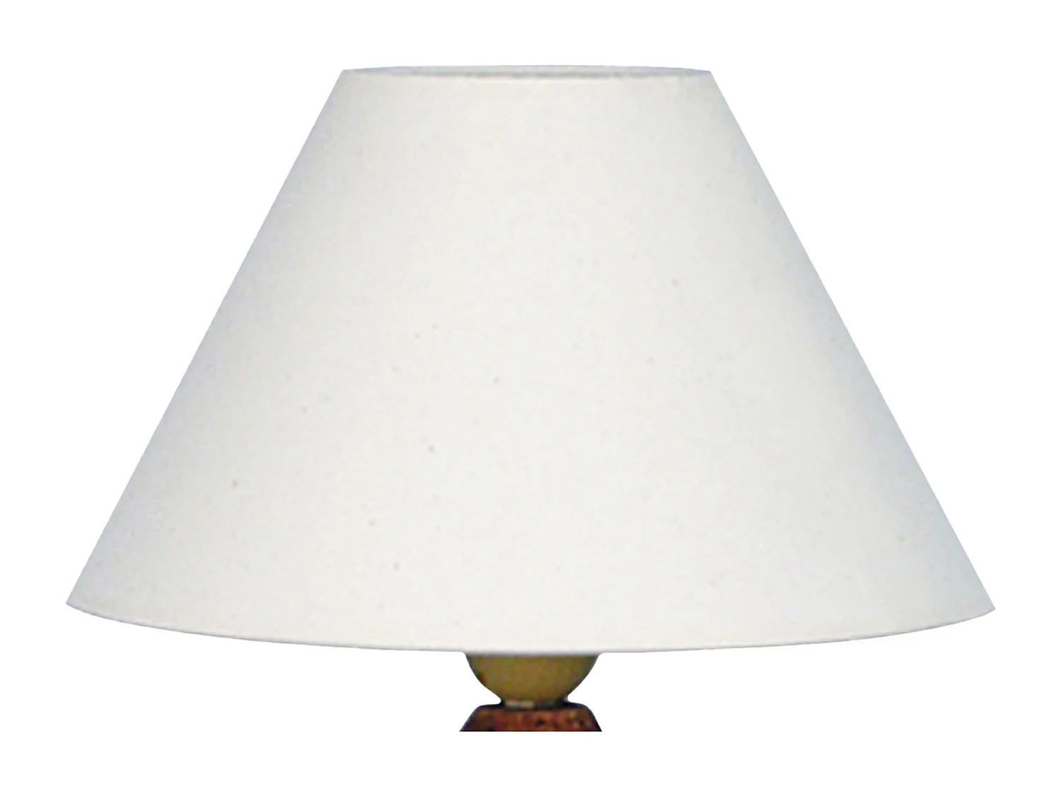 Abajur TOSEL PAMPILLES tecido coluna laranja D18 x  H47  cm