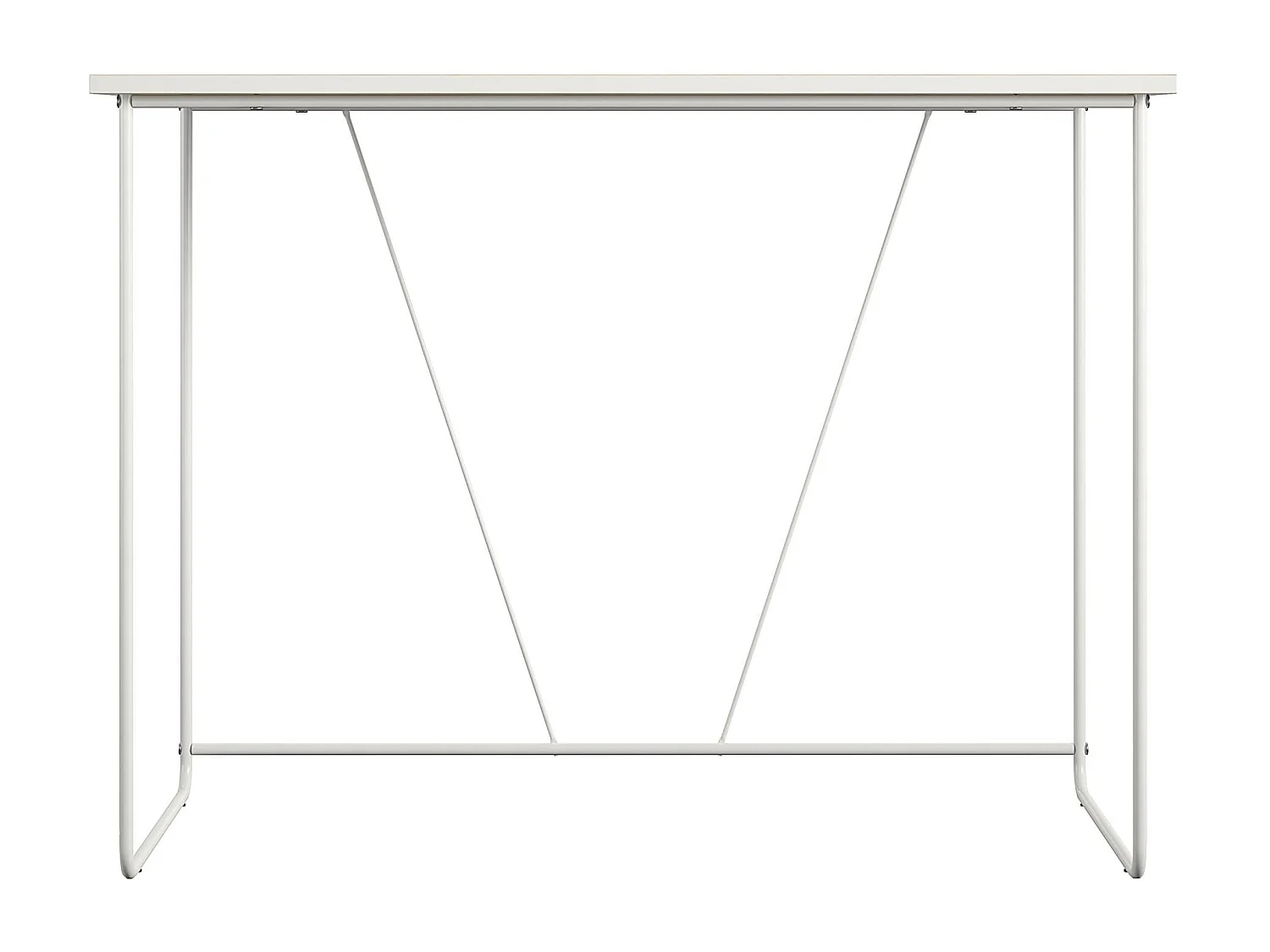 Dante | Bureau d'ordinateur en effet bois nature et structure