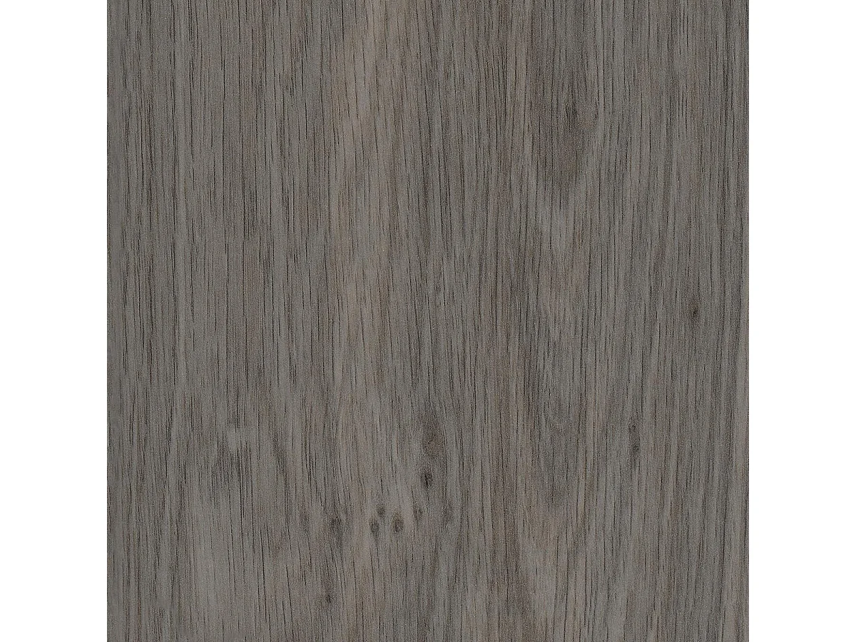 Schreibtisch mit 2 Schubladen und Stauraum aus Glas mit Unterteil aus MDF in Eiche, grau