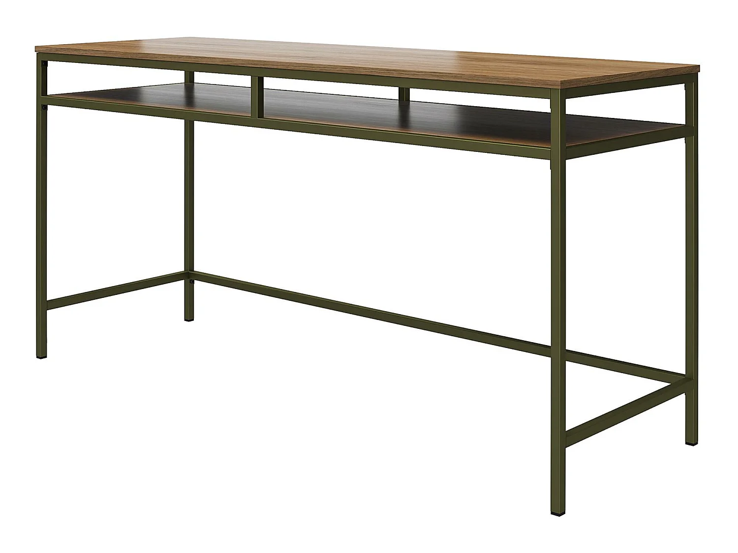 Bradford | Table de nuit avec 2 tiroirs en Noir