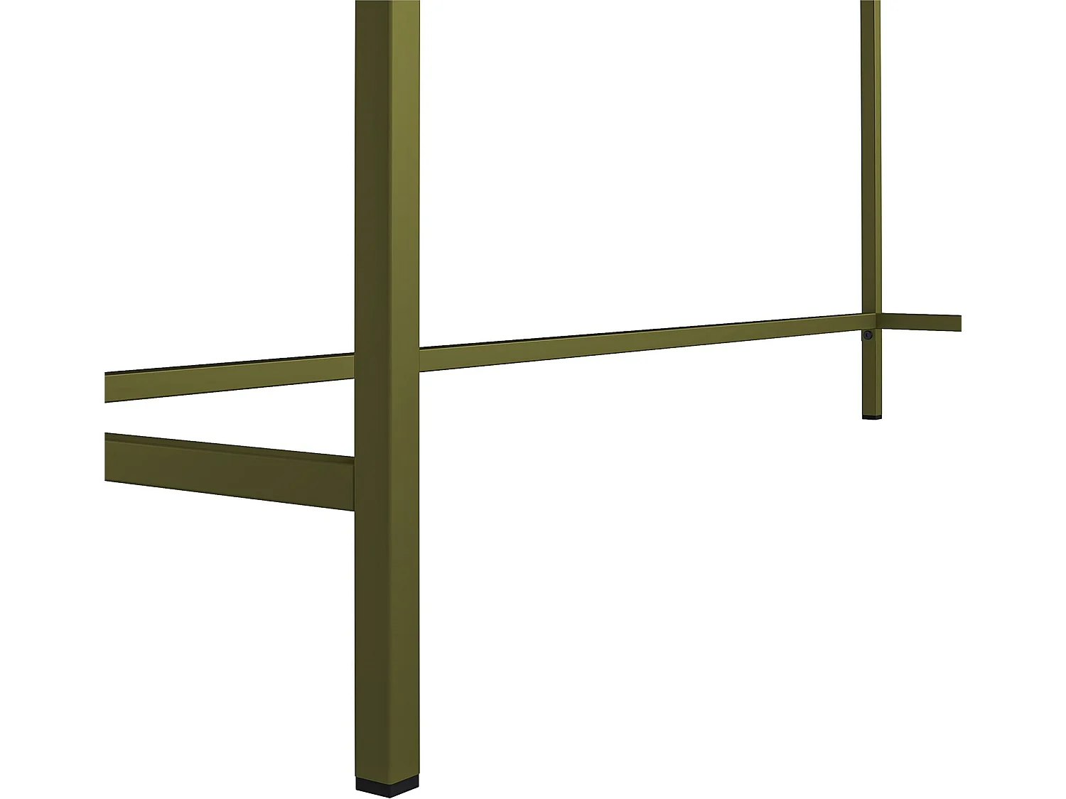 Bradford | Table de nuit avec 2 tiroirs en Noir