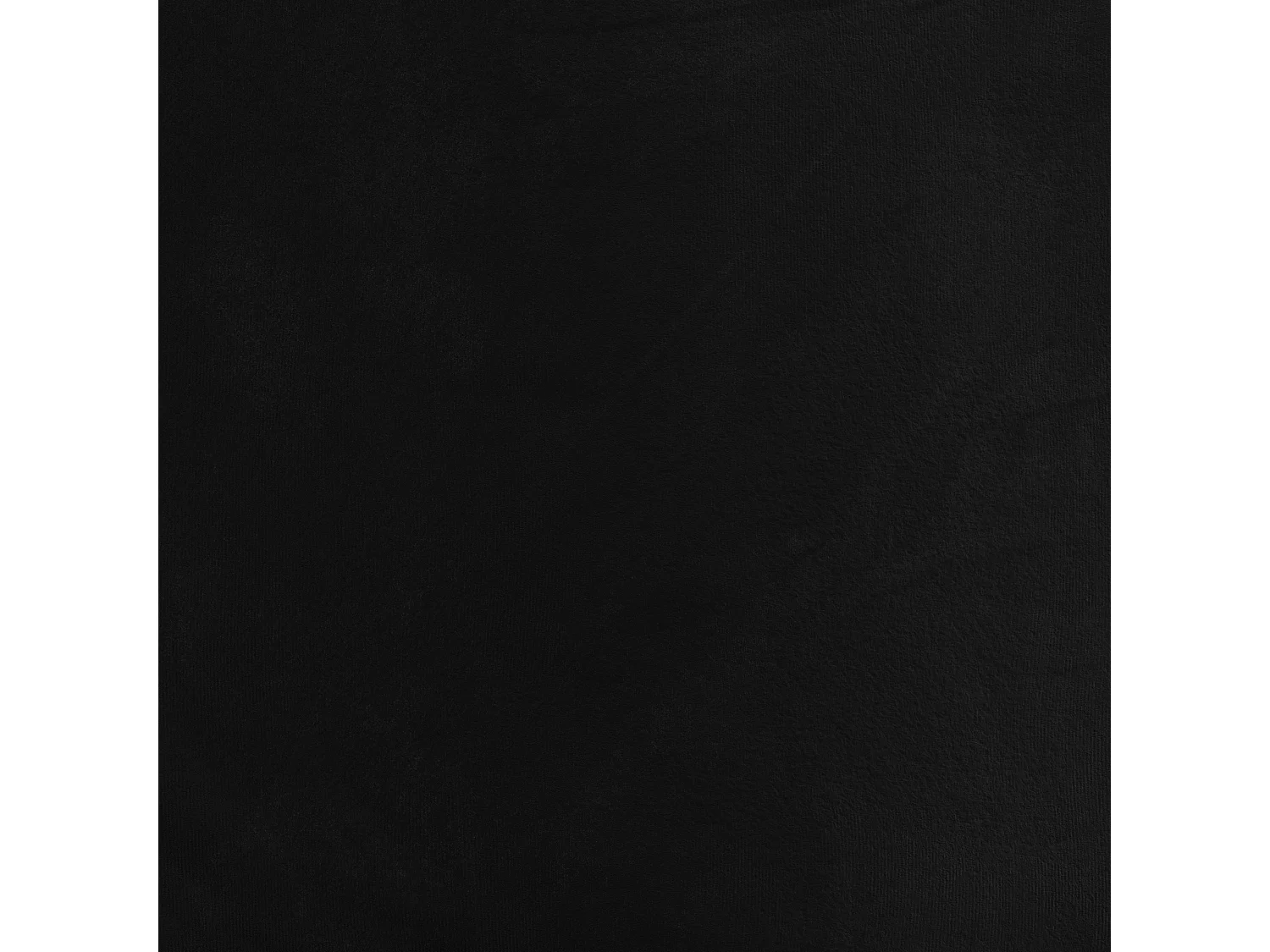 Gestoffeerde Baliekruk in Fluweel Zwart