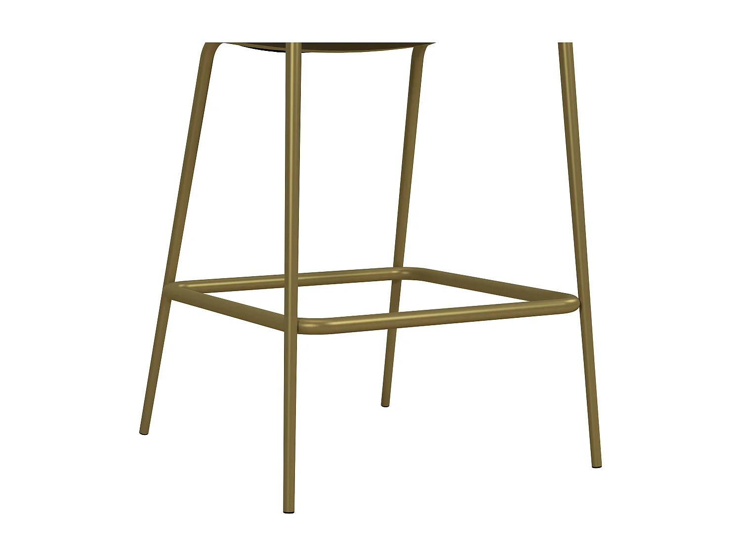 Gestoffeerde Baliekruk in Fluweel Zwart