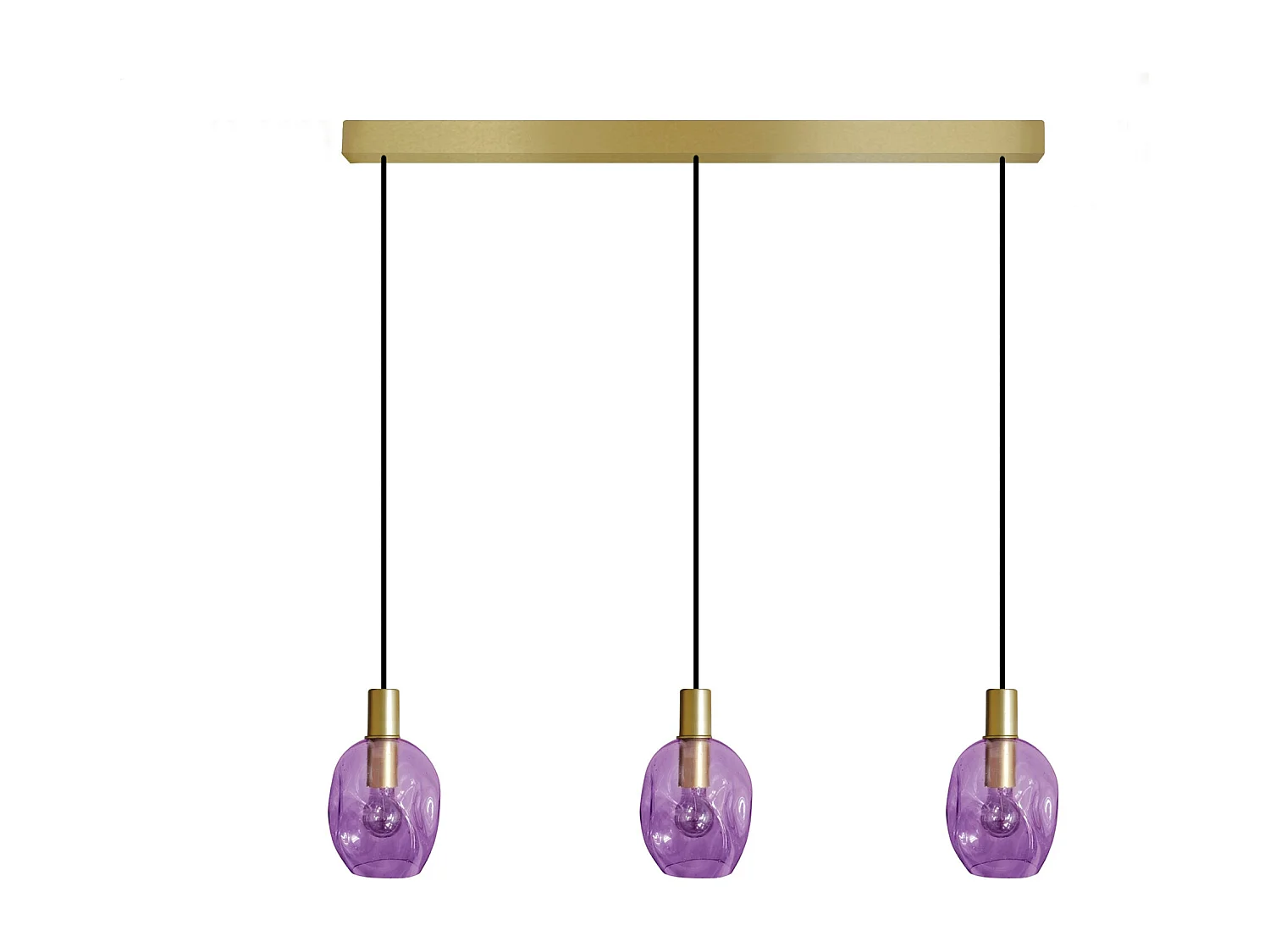 Lustre TOSEL ,métal,Dorado,H100xD20xP60cm