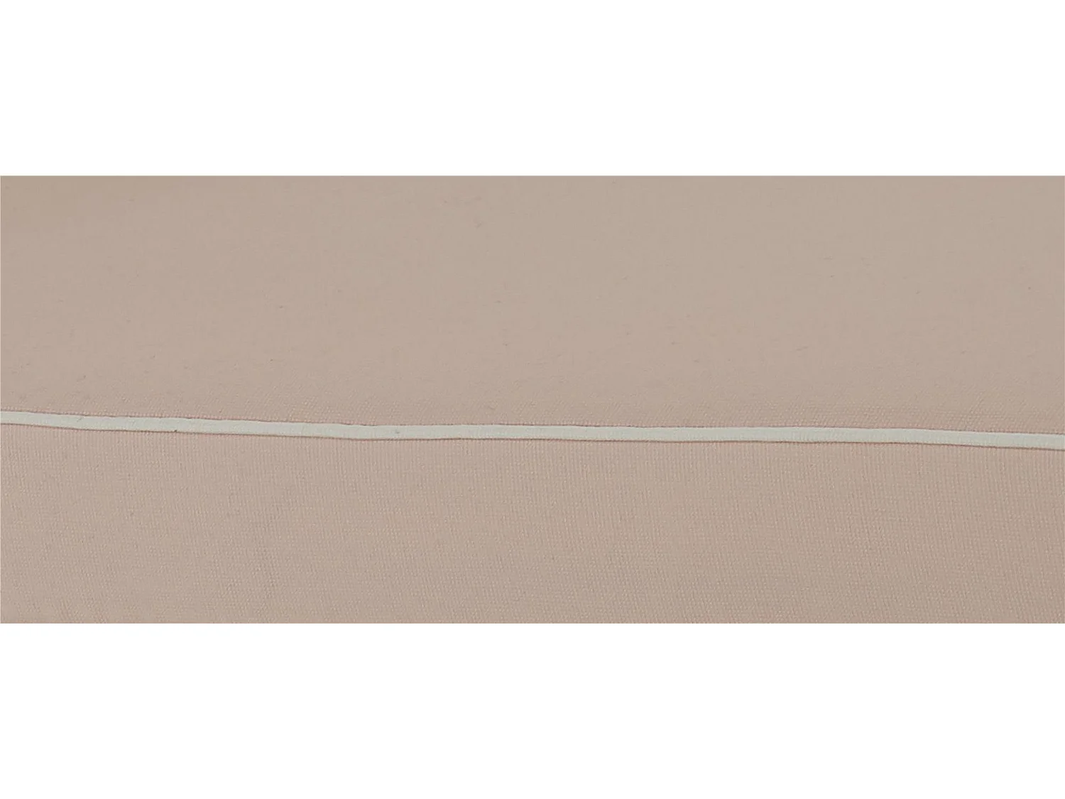 Tumbona de exterior en olefina agua de rosas y estructura en acero