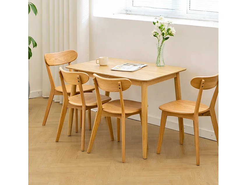 Table à manger 4 personnes en pin massif L120