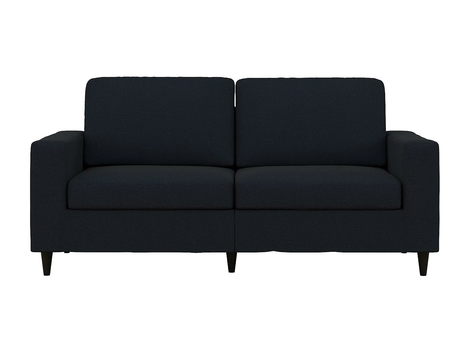 Cooper | Canapé 3 places en tissu bleu