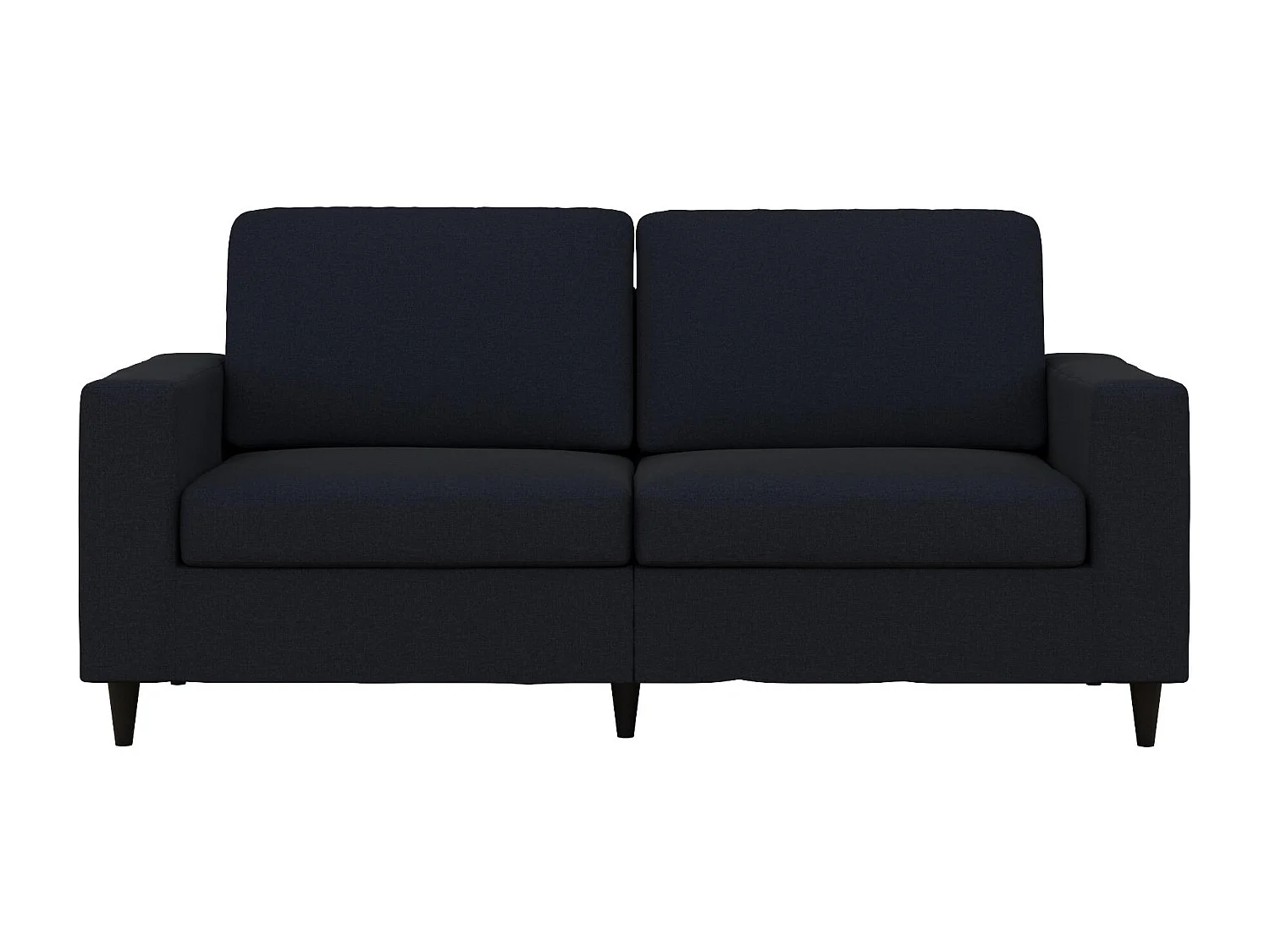 Cooper | Canapé 3 places en tissu bleu