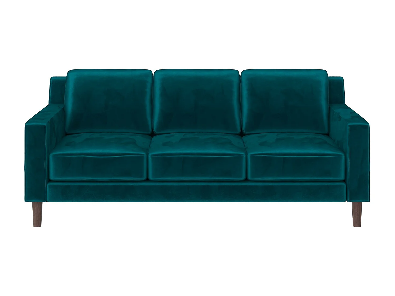 Brynn | Canapé 3 places en velours vert