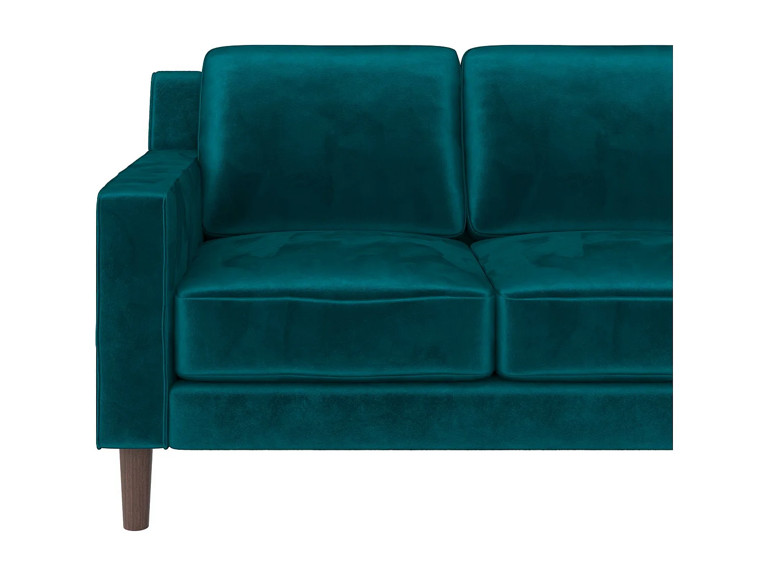 Brynn | Canapé 3 places en velours vert