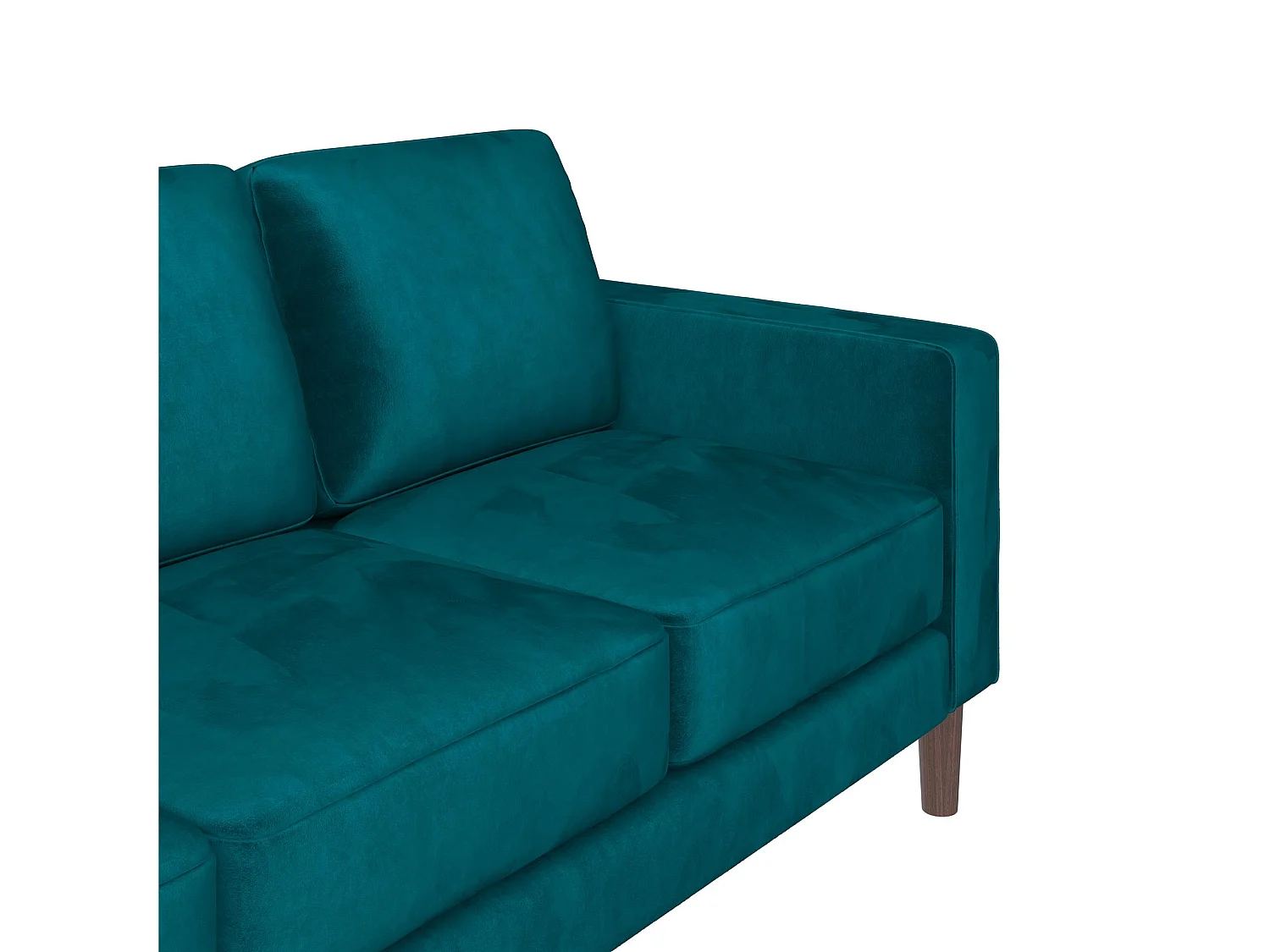 Brynn | Canapé 3 places en velours vert