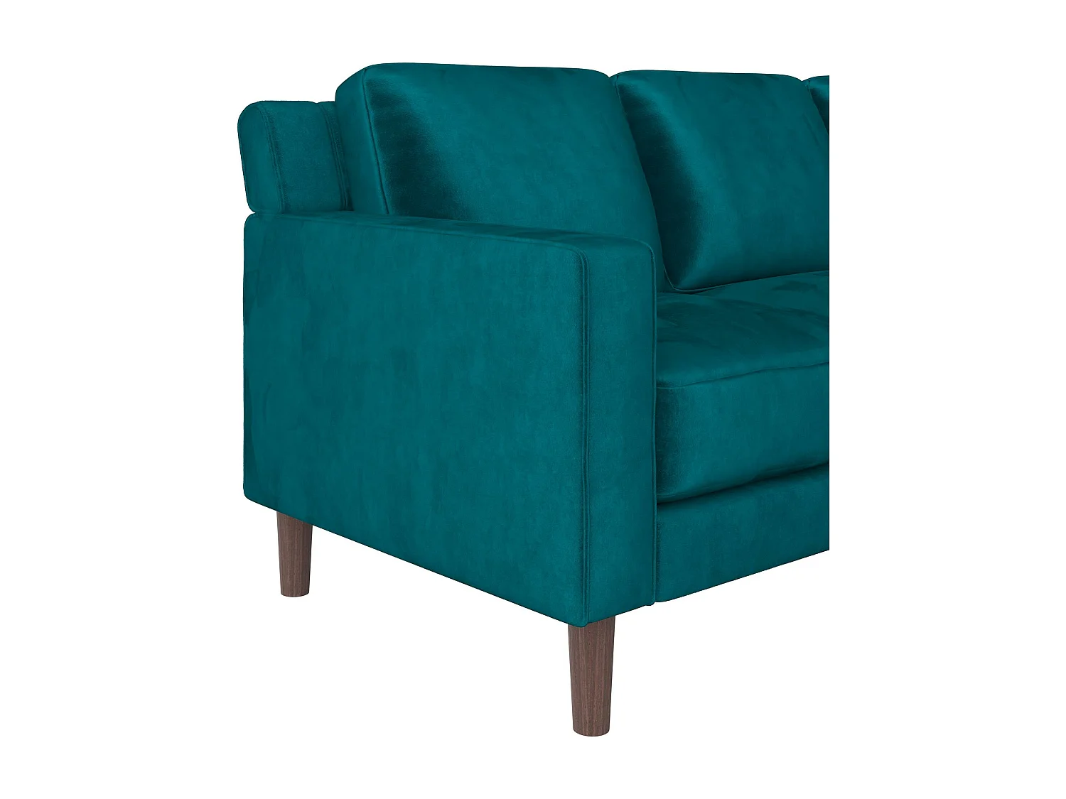 Brynn | Canapé 3 places en velours vert