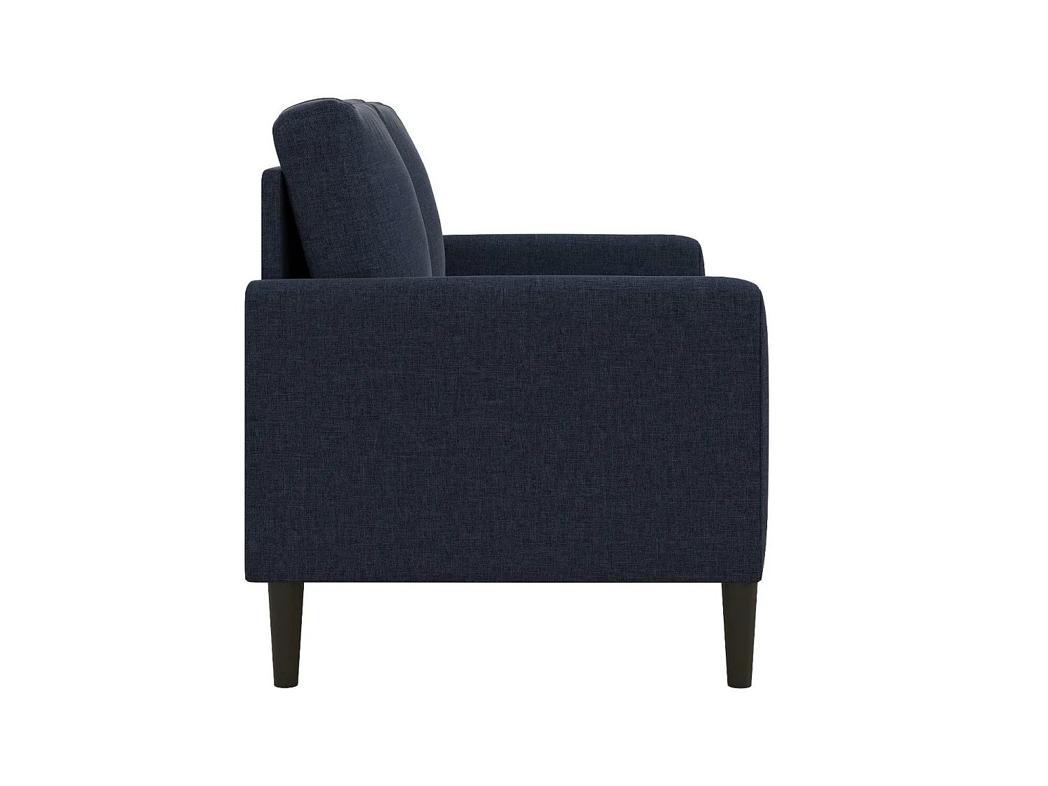 Kaci | Canapé 2 places en tissu bleu