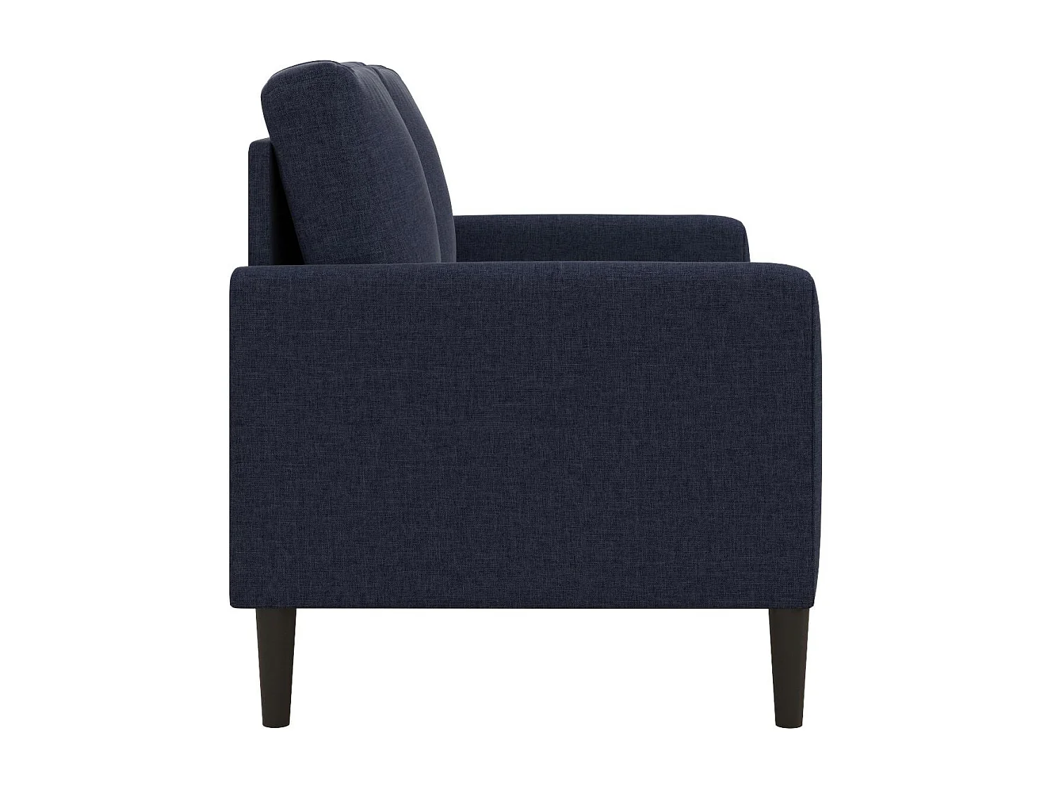 Kaci | Canapé 2 places en tissu bleu