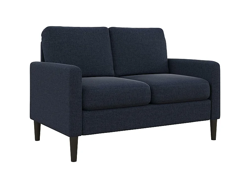 Sofa 2 Sitze in Leinenblau