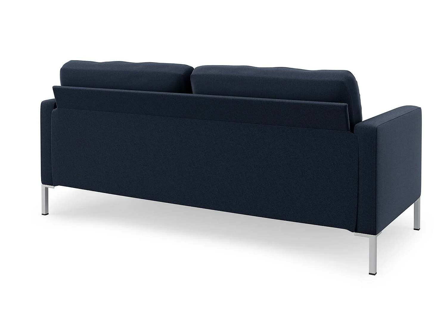 Divano 3 posti in lino navy