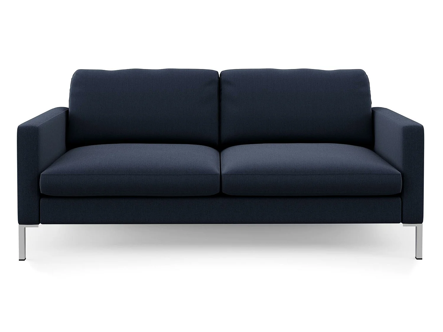 Divano 3 posti in lino navy