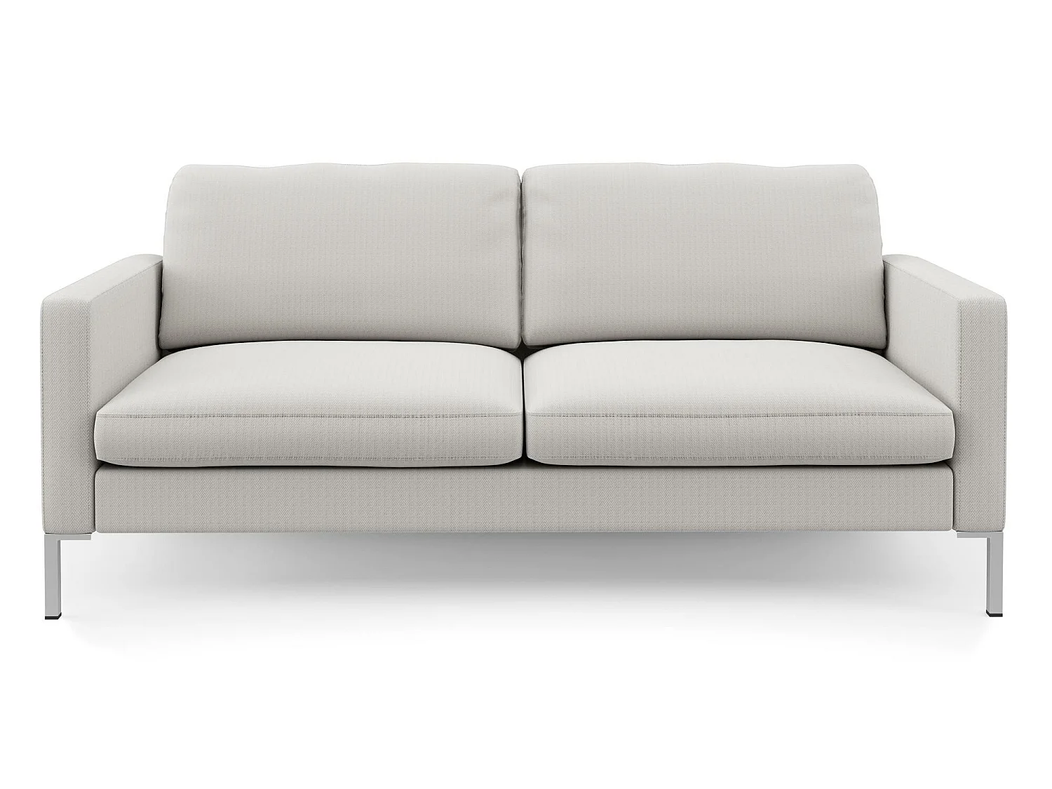 Sofá 3 plazas en lino marfil