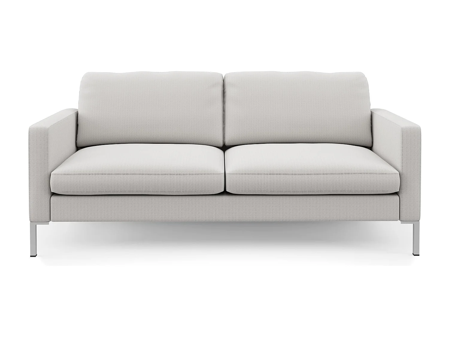 Sofa 3 Sitze in Leinen Elfenbein