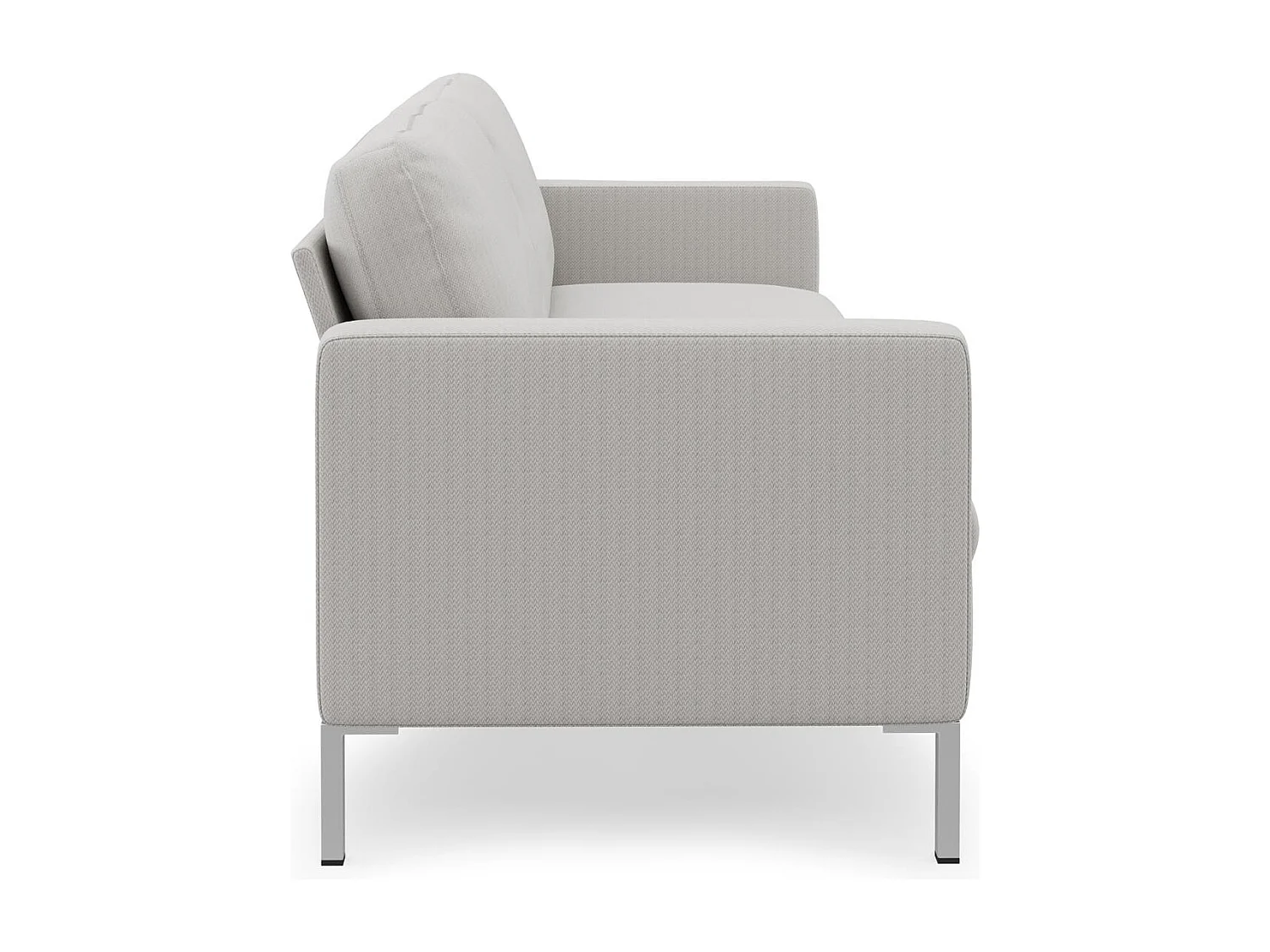 Sofa 3 Sitze in Leinen Elfenbein