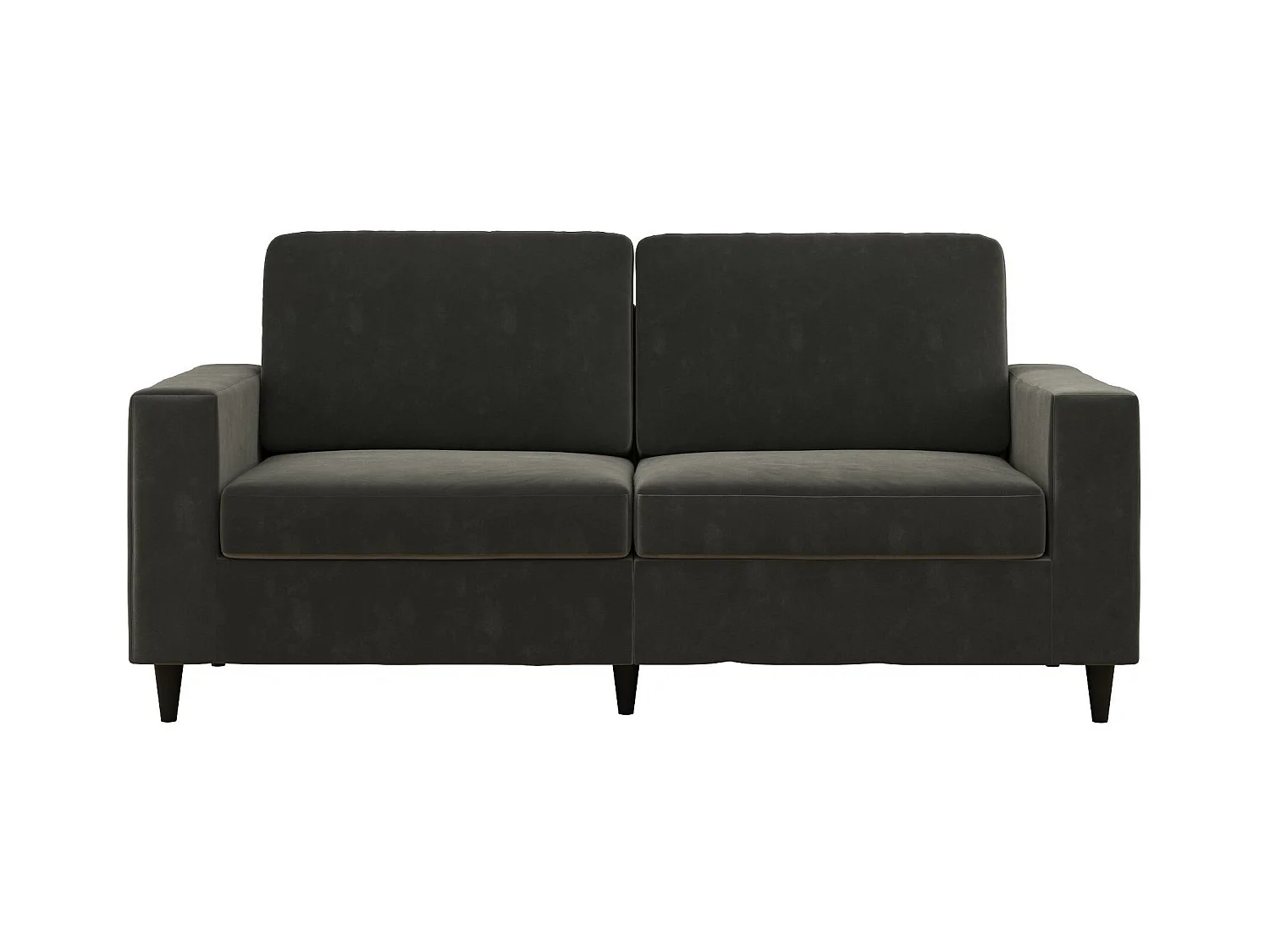 Cooper | Canapé 3 places en velours gris