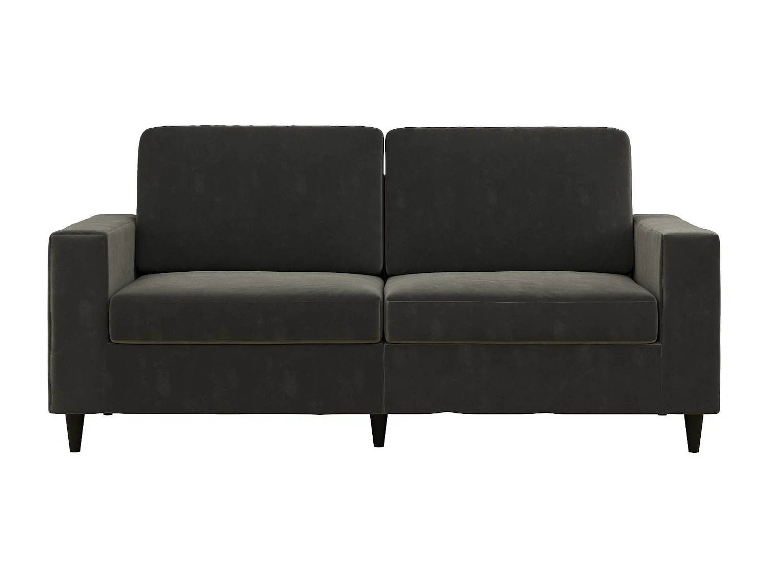 Cooper | Canapé 3 places en velours gris