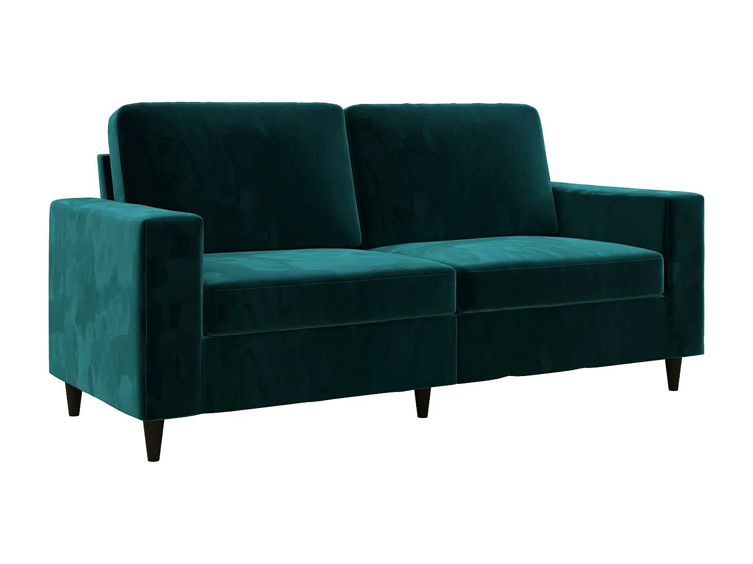 Cooper | Canapé 3 places en velours vert