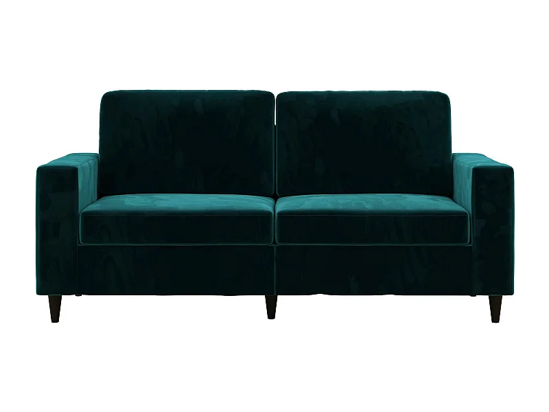 Cooper | Canapé 3 places en velours vert