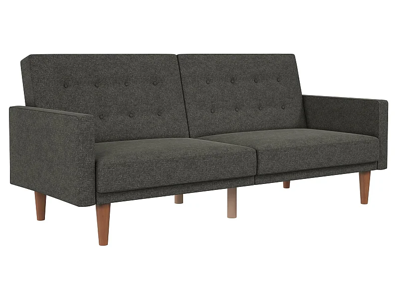 Wimberly | Canapé 3 places en tissu gris