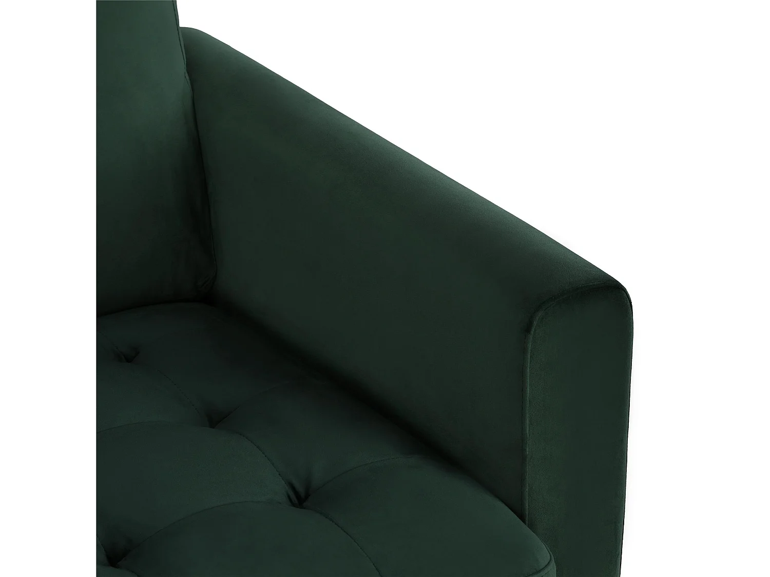 Divano 3 posti con chaise long in velluto grigio