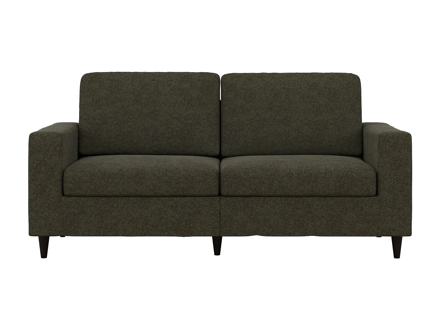 Divano 3 posti in lino grigio