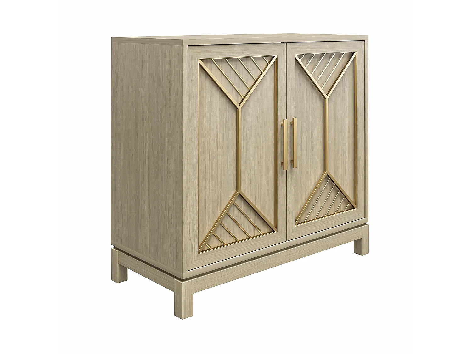 Tess | Armoire 2 portes en MDF chêne