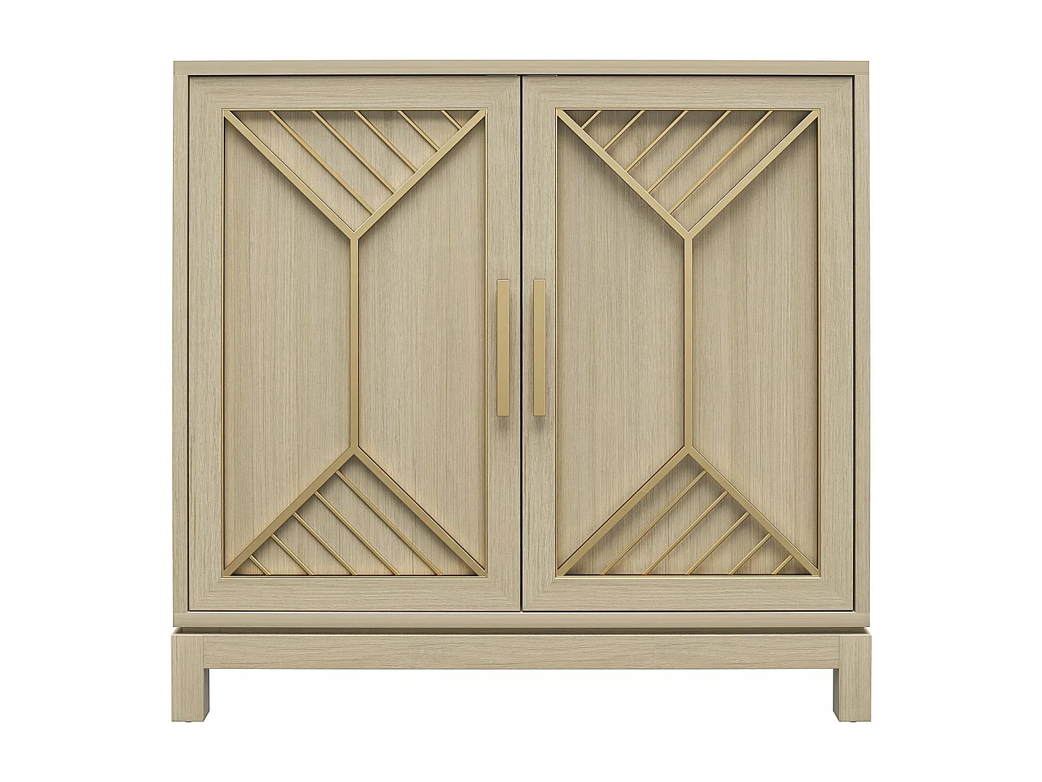 Tess | Armoire 2 portes en MDF chêne