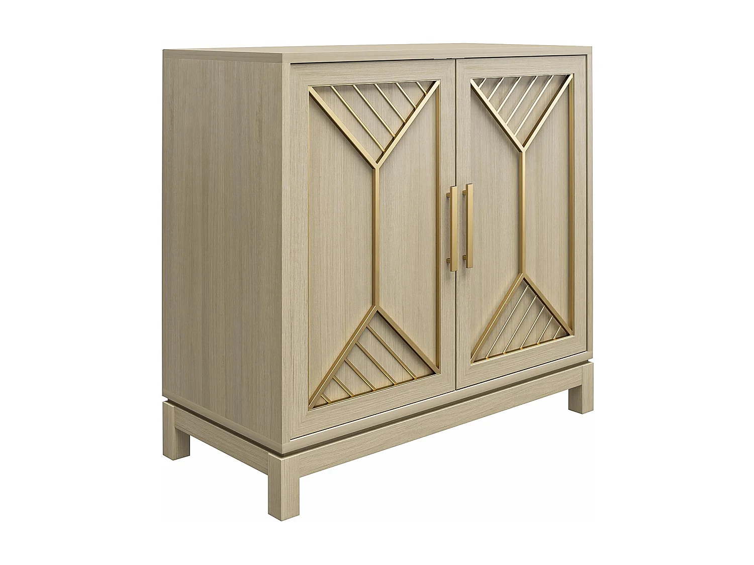 Tess | Armoire 2 portes en MDF chêne