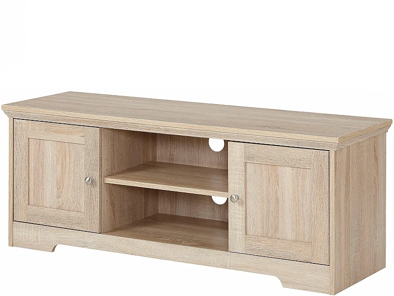 Lowboard con 2 puertas en tablero aglomerado roble