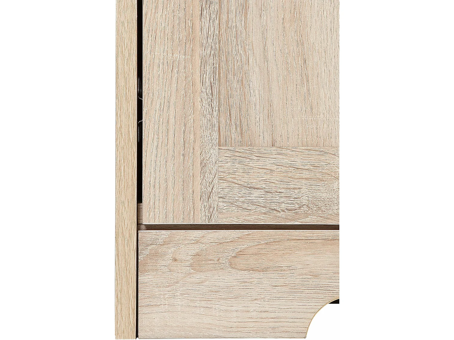 Nanna | Lowboard avec 2 portes en bois de chêne