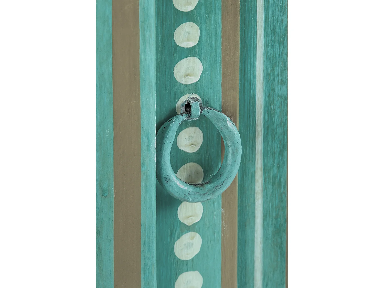 Prem | Armoire 2 portes en bois de manguier vert