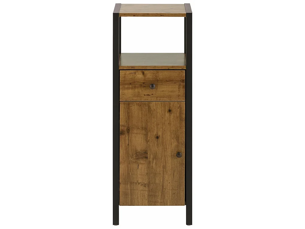 Chris | Armoire avec 1 porte et 1 tiroir en bois de chêne parcific