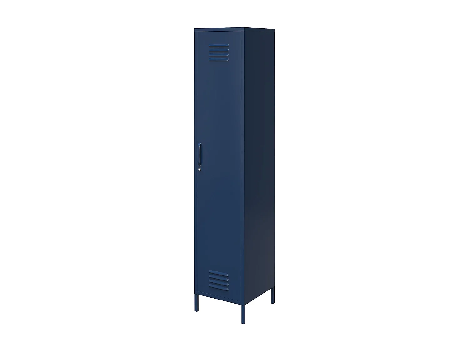 Mueble con 1 puerta en metal marino