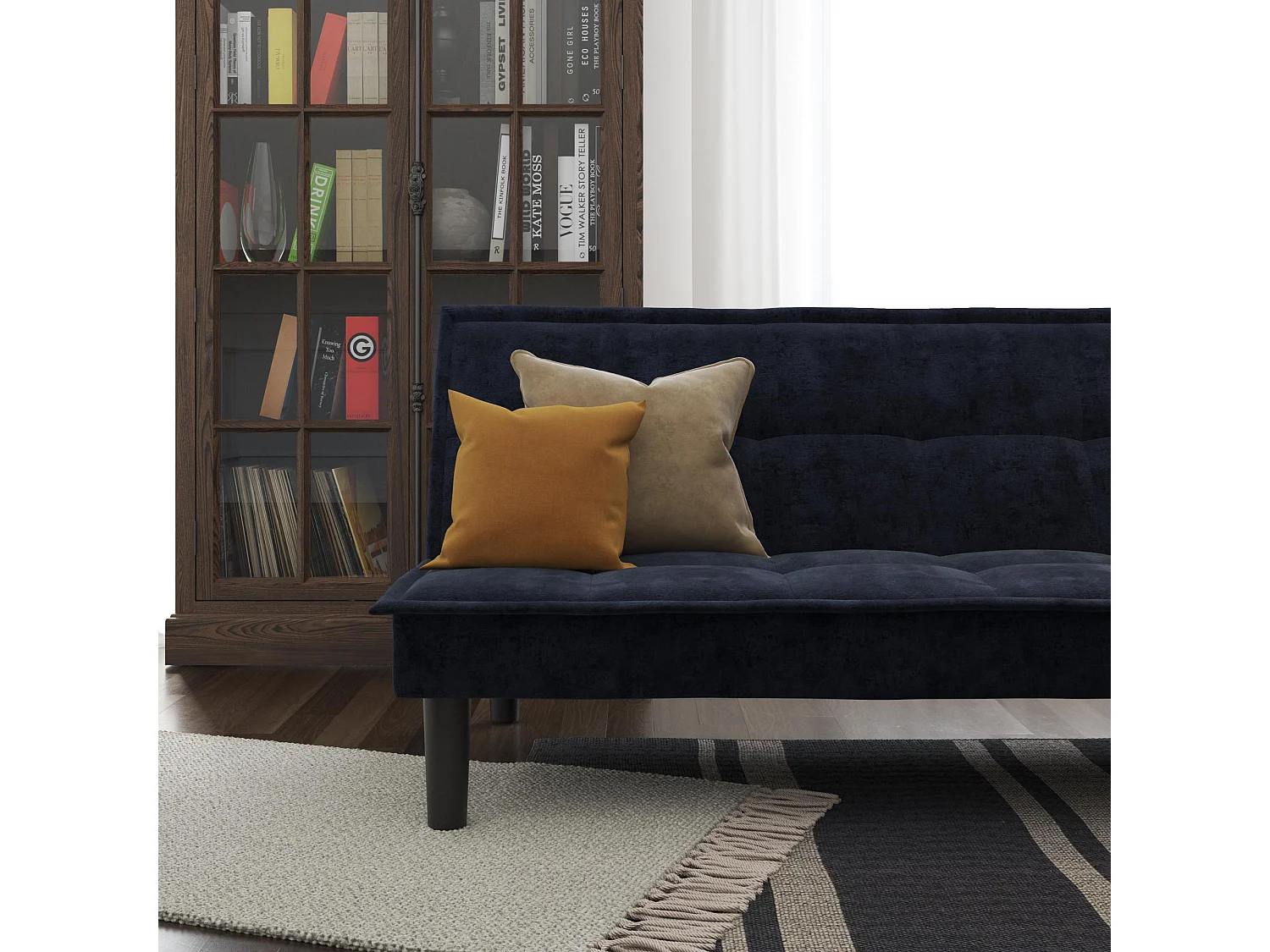 Comò con 4 cassetti in MDF rosa