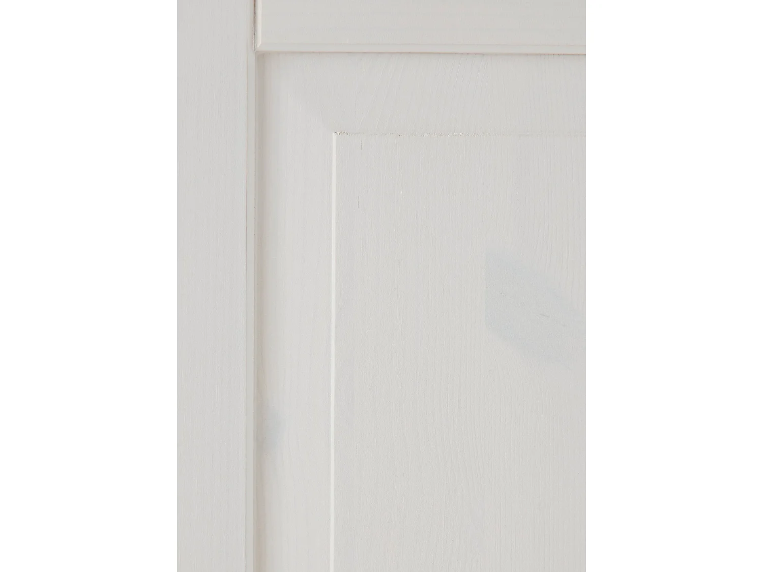 Cubrix | Lowboard avec 2 portes et 1 étagère en pin blanc