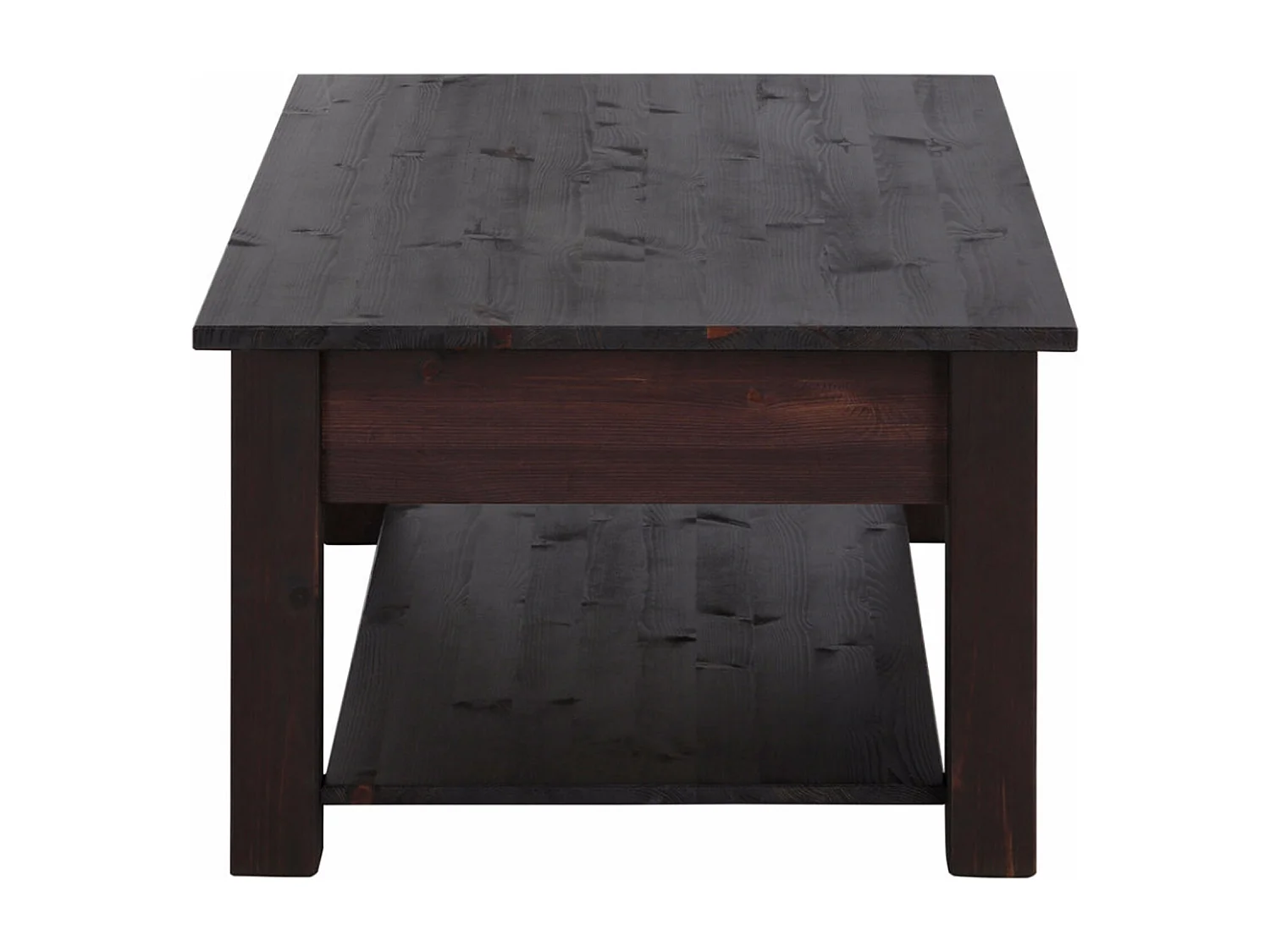 Chicago|Table basse en pin marron