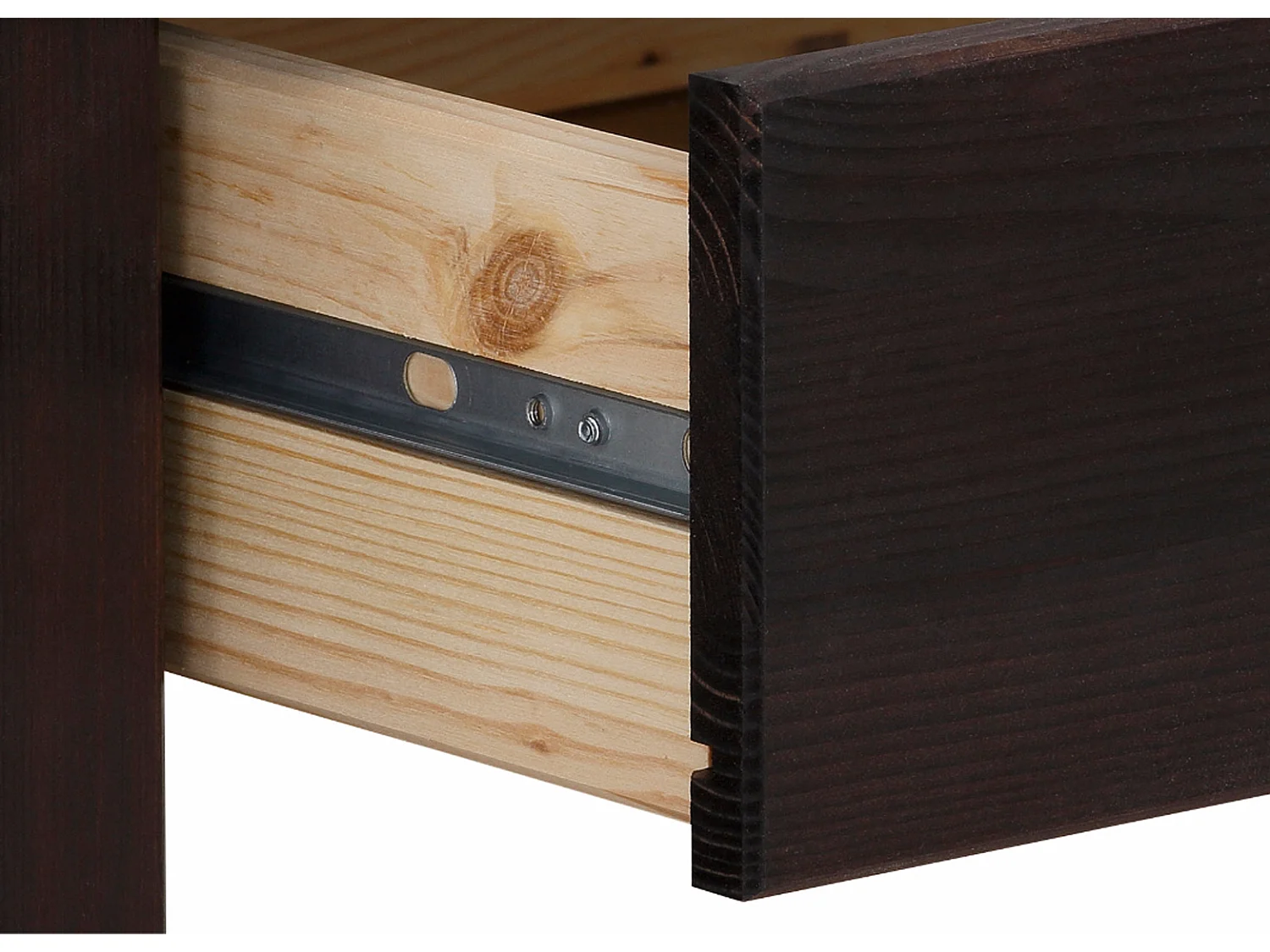 Chicago|Table basse en pin marron