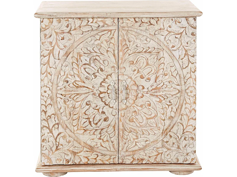 Salim | Buffet 2 portes en bois de manguier marron