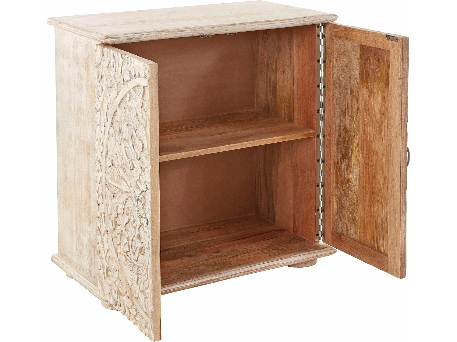 Salim | Buffet 2 portes en bois de manguier marron