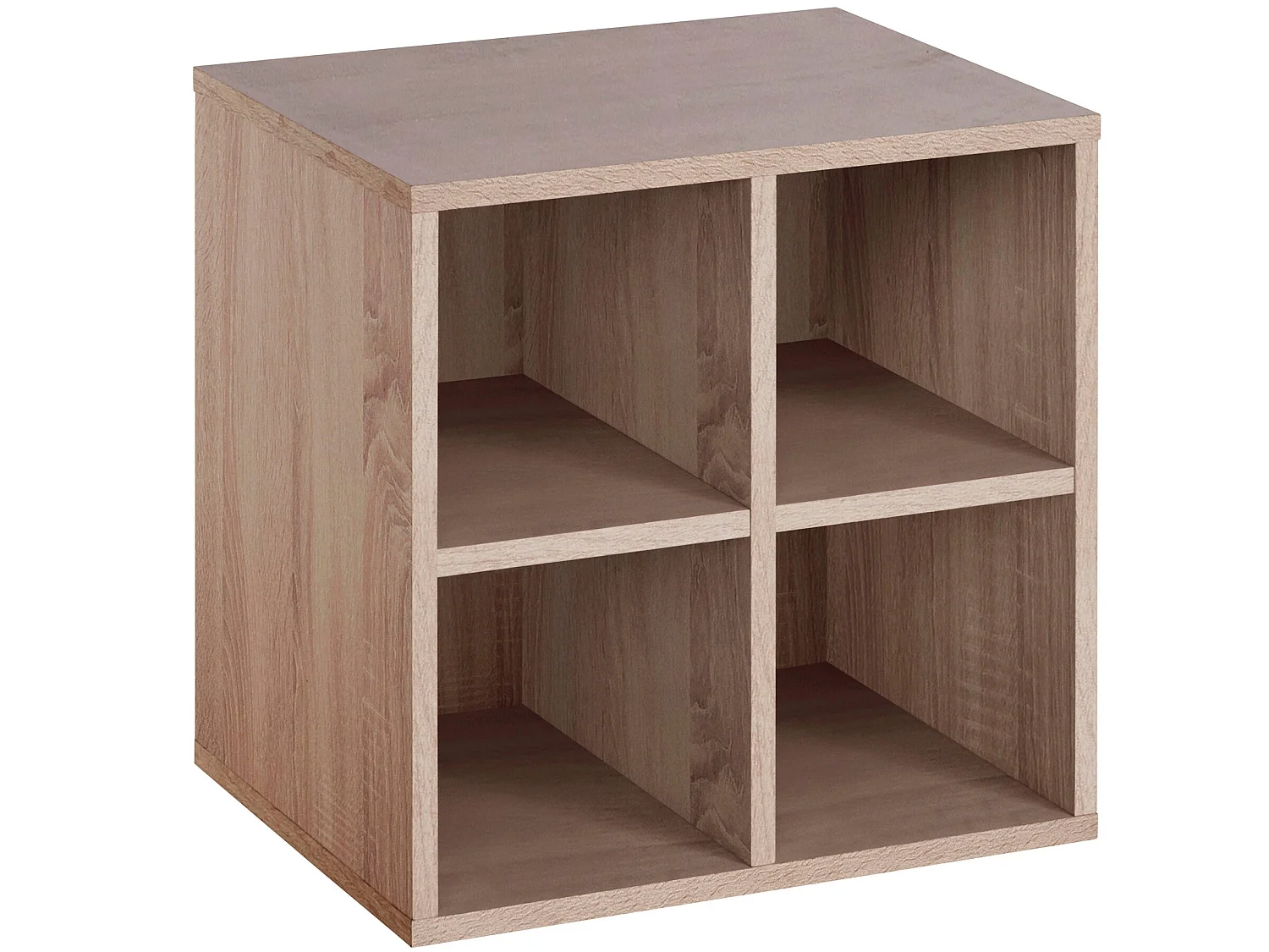 Armoire à 4 compartiments en MDF nature