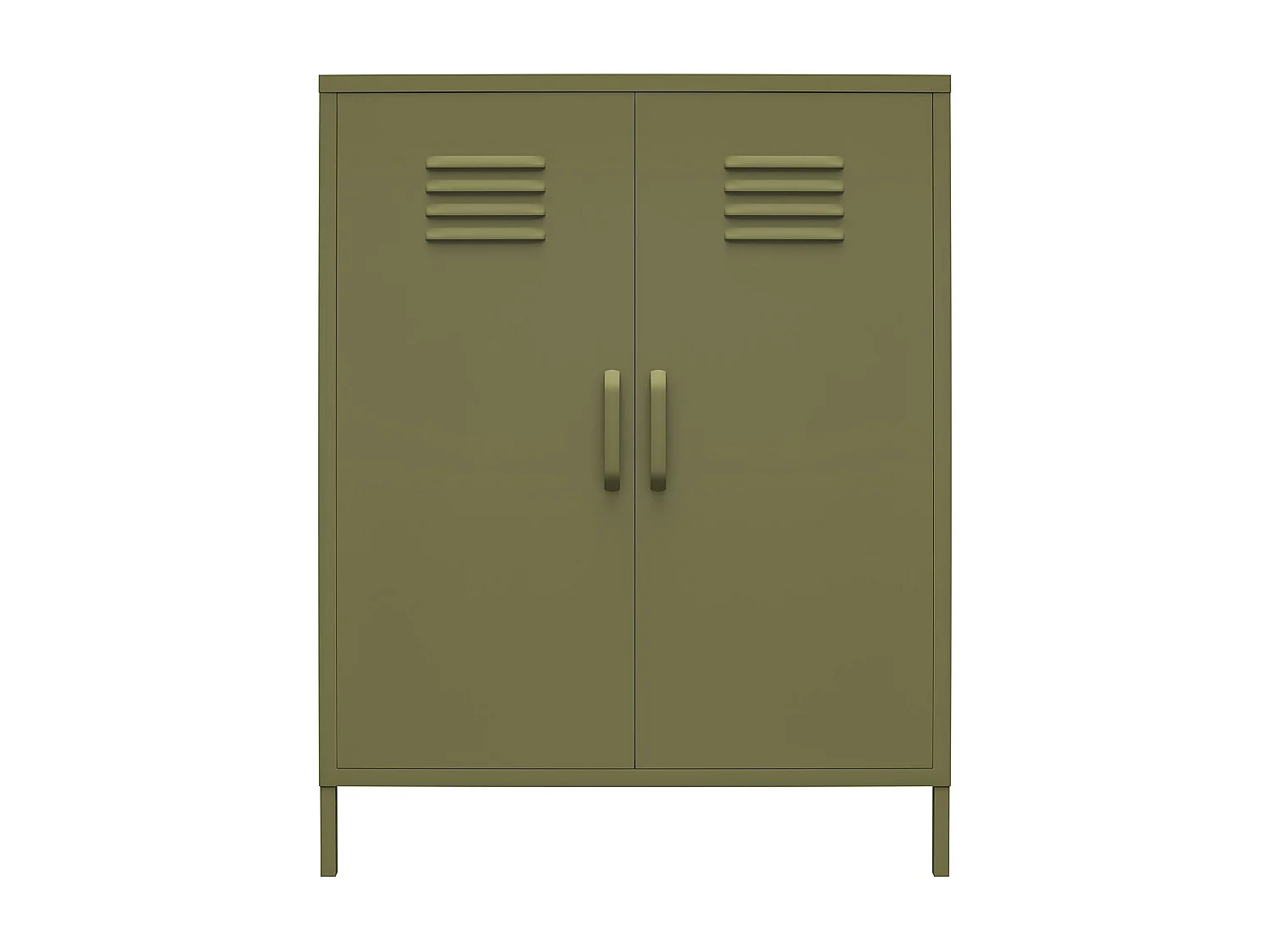 Bradford | Armoire avec 1 porte en vert olive