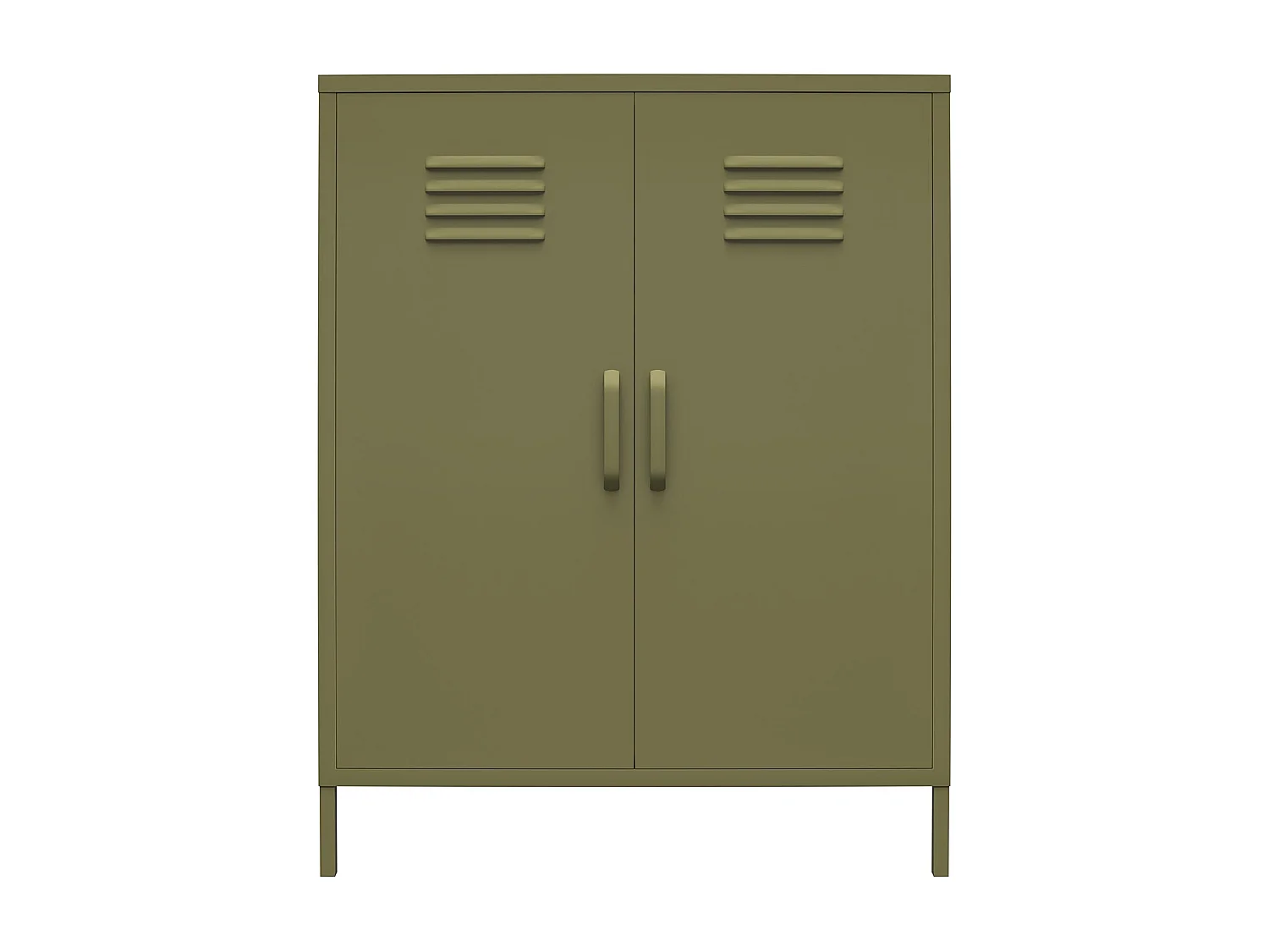 Bradford | Armoire avec 1 porte en vert olive
