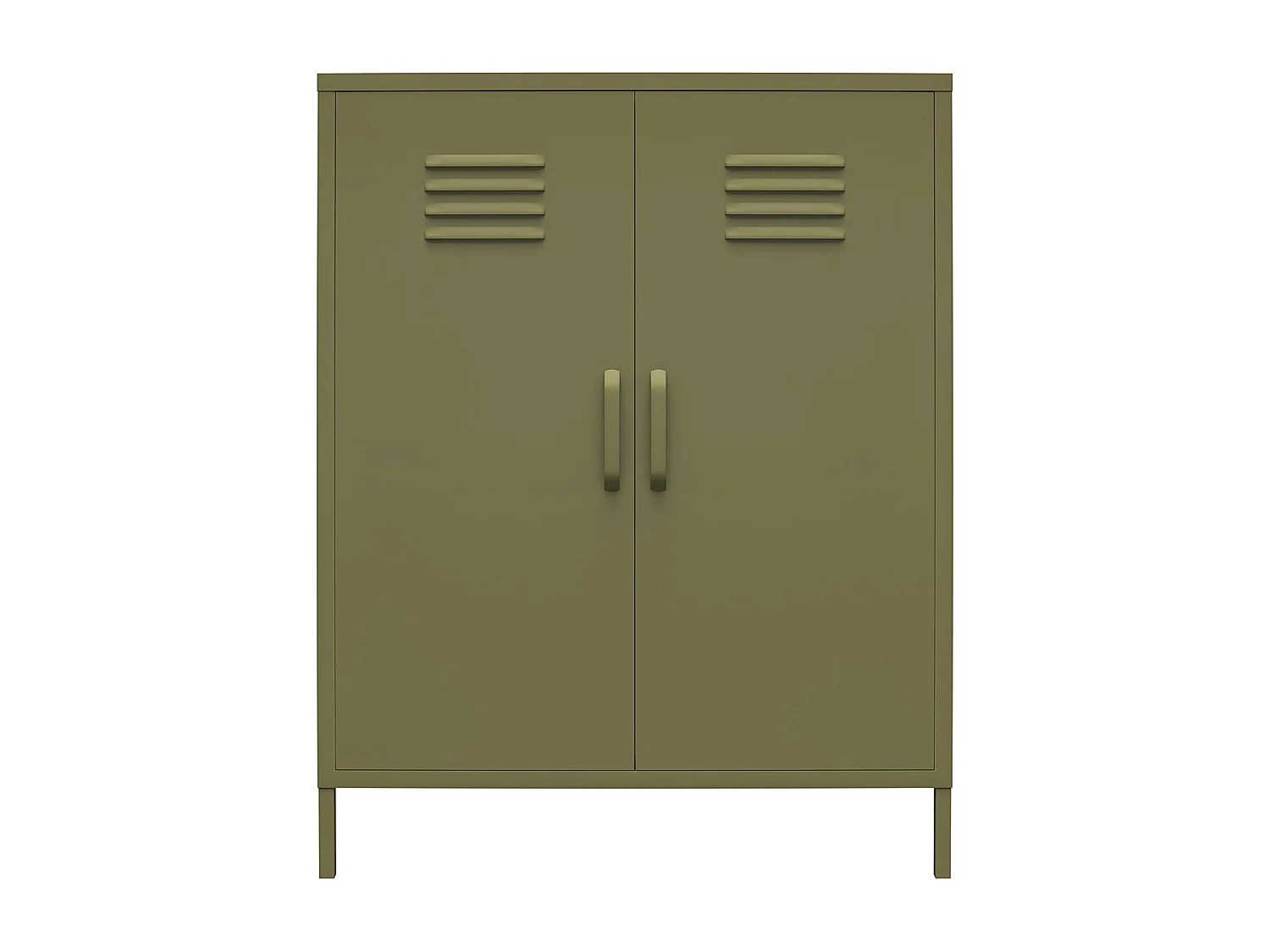 Bradford | Armoire avec 1 porte en vert olive