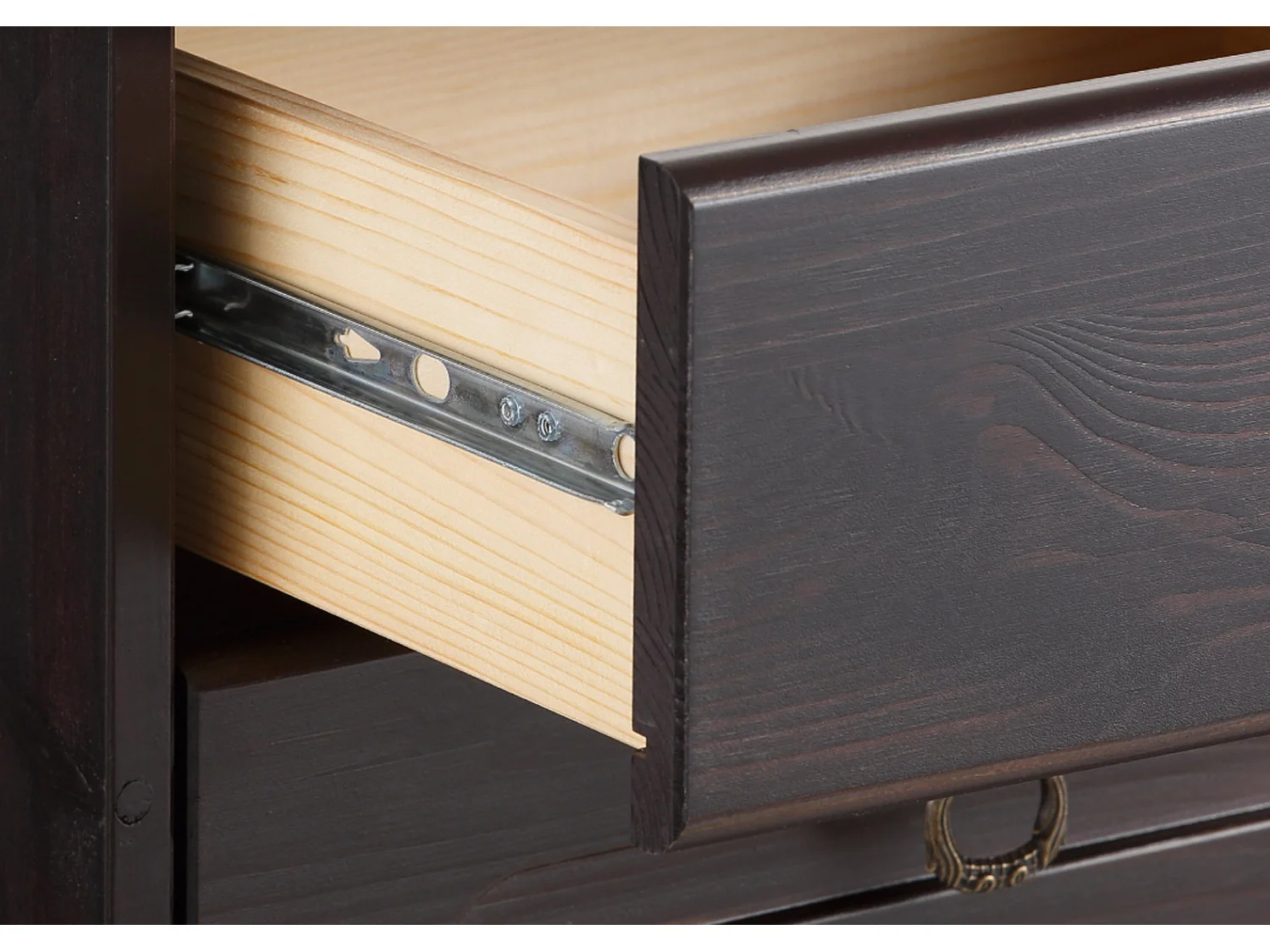 Armário baixo com 2 portas em aglomerado branco